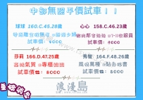 【中部無照平價試車】